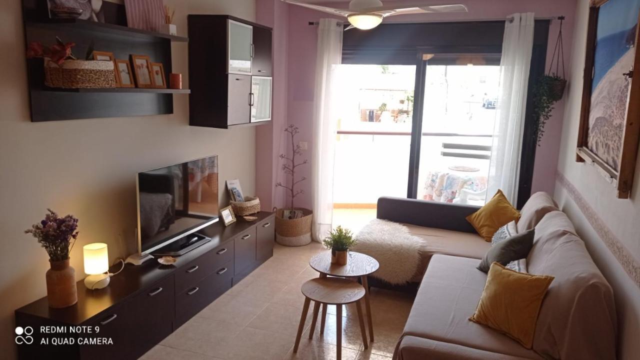 La Pita- Terraza Con Vistas Al Mar & Parking, A 1 Min De La Playa Apartamento Carboneras Exterior foto