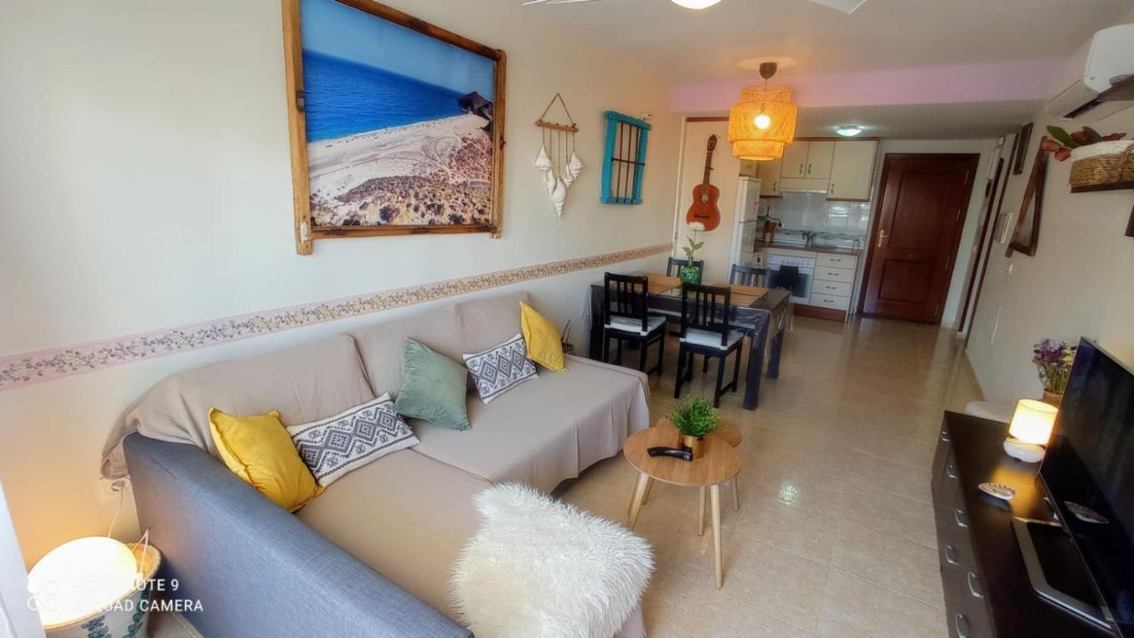 La Pita- Terraza Con Vistas Al Mar & Parking, A 1 Min De La Playa Apartamento Carboneras Exterior foto