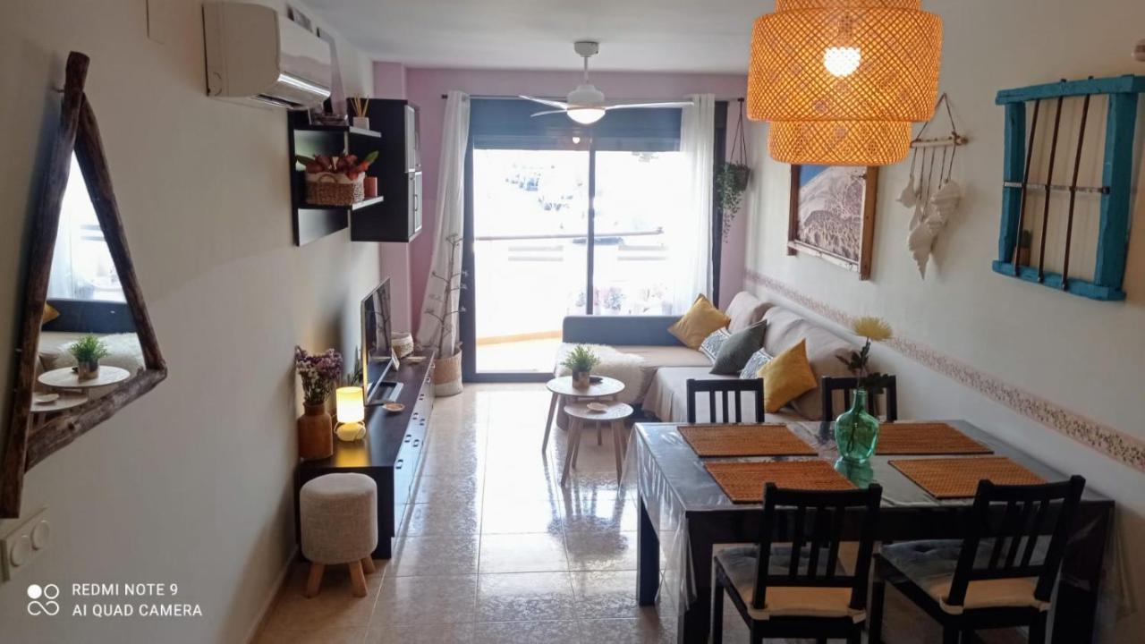 La Pita- Terraza Con Vistas Al Mar & Parking, A 1 Min De La Playa Apartamento Carboneras Exterior foto