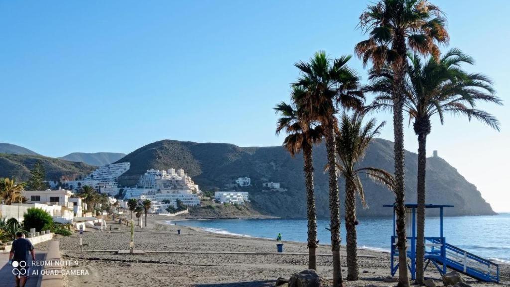 La Pita- Terraza Con Vistas Al Mar & Parking, A 1 Min De La Playa Apartamento Carboneras Exterior foto